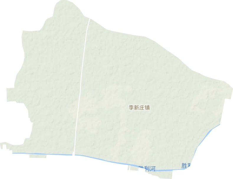 李新莊鎮地形圖
