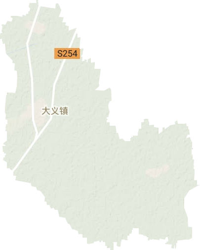 大義鎮地形圖