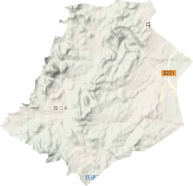 磊口鄉(xiāng)地形圖