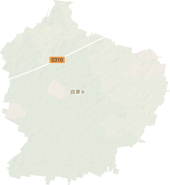 路寨鄉(xiāng)地形圖