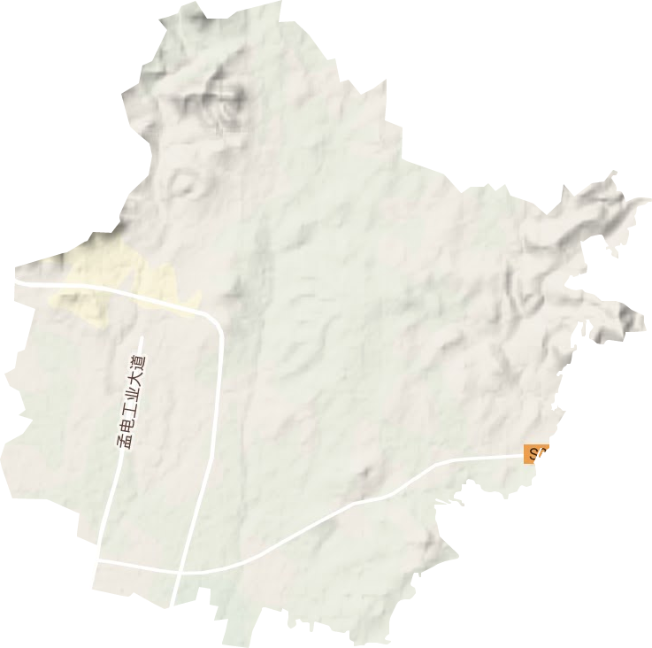 常村鎮地形圖