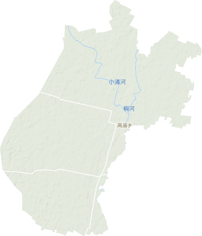 高廟鄉(xiāng)地形圖