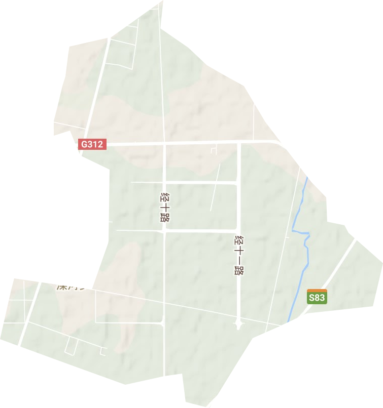 高新區(qū)產(chǎn)業(yè)集聚工業(yè)園地形圖