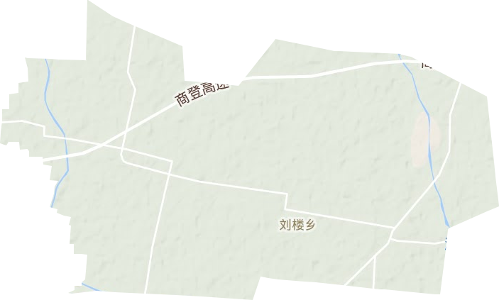 劉樓鄉地形圖