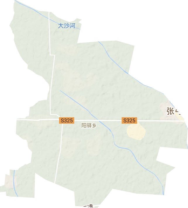 陽驛鄉地形圖