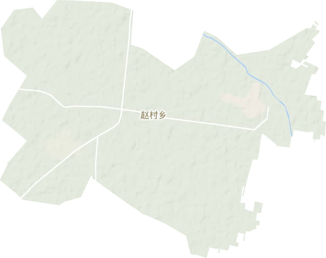 趙村鄉地形圖