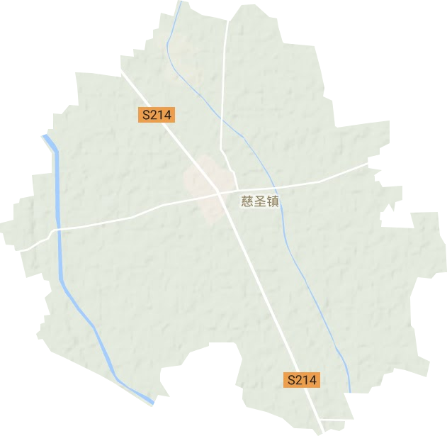 慈圣鎮(zhèn)地形圖