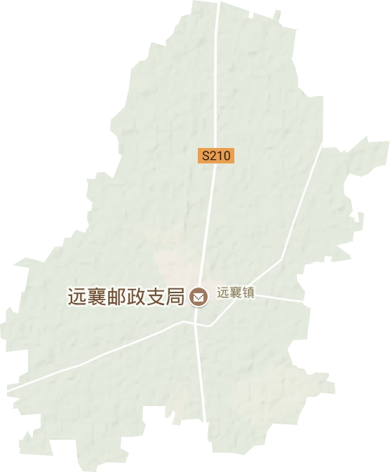 遠襄鎮地形圖