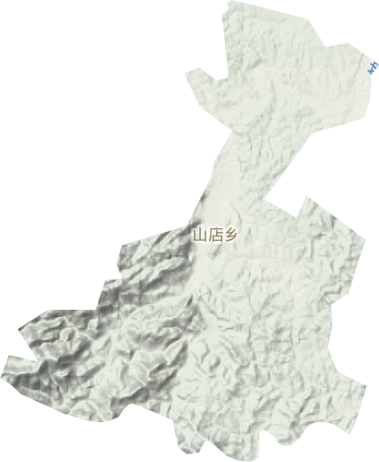 山店鄉地形圖