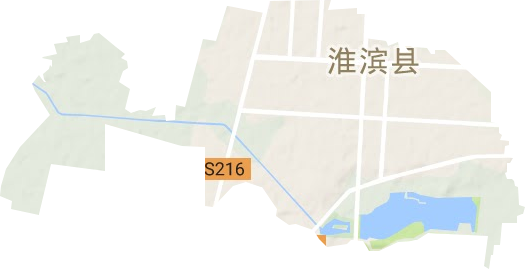 濱湖街道地形圖