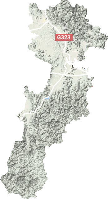 平桂區地形圖