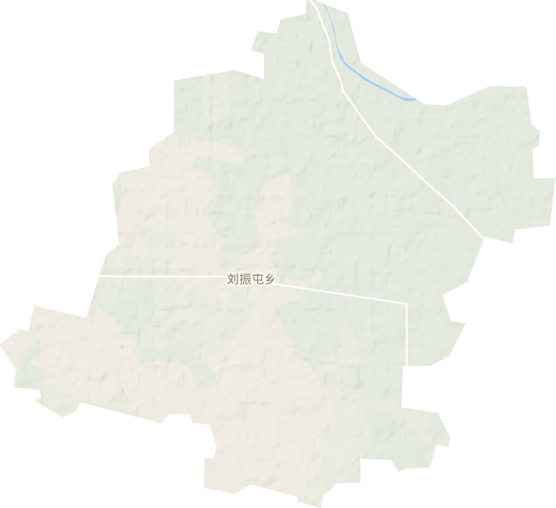 劉振屯鄉地形圖
