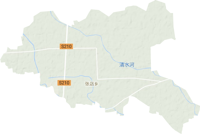 張店鎮地形圖