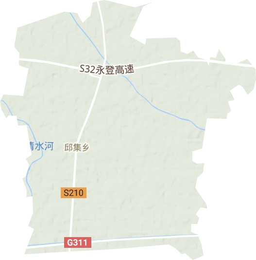 邱集鄉地形圖