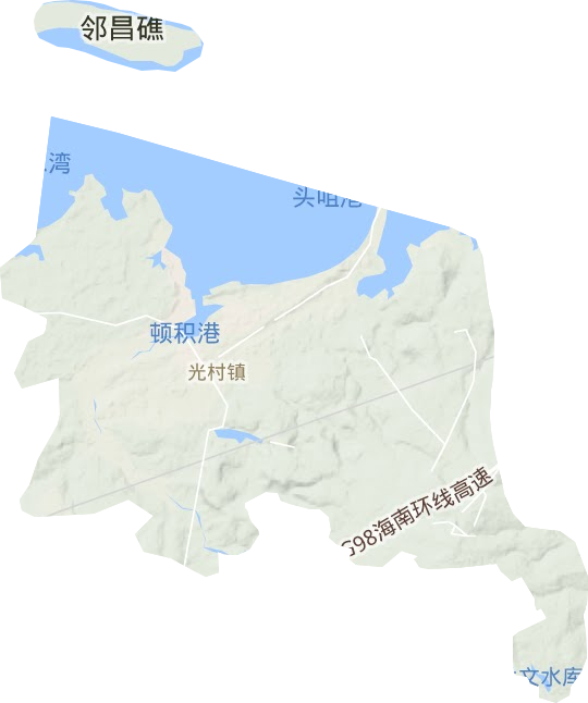 光村鎮地形圖