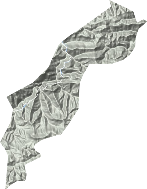 國營楊岔山林場地形圖