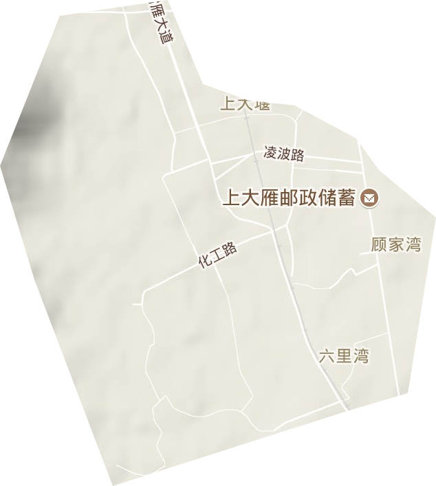 大雁工業園區地形圖