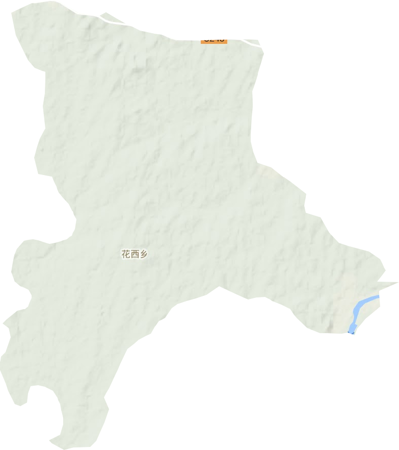 花西鄉地形圖