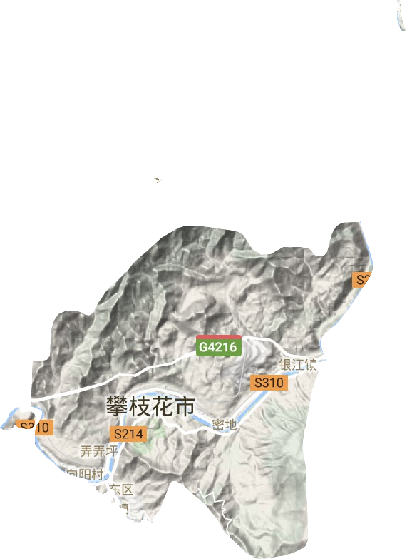 東區地形圖