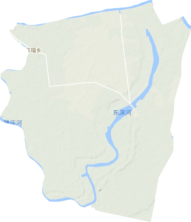 幸福鄉地形圖