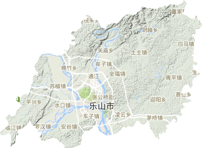市中區地形圖