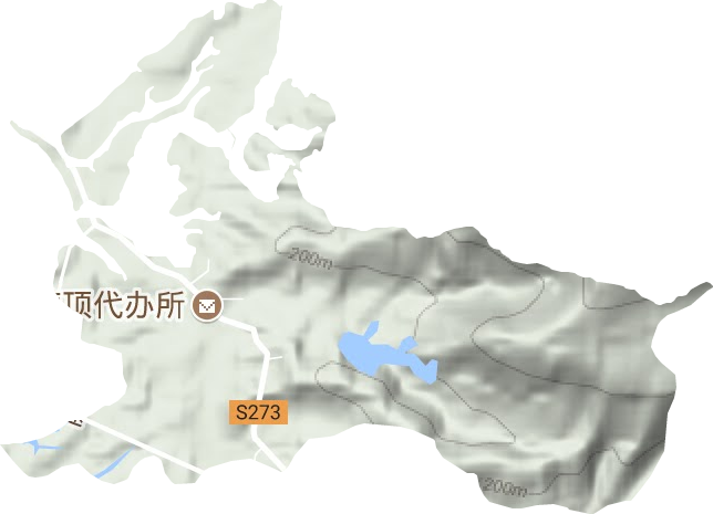 廣東省江門監(jiān)獄地形圖