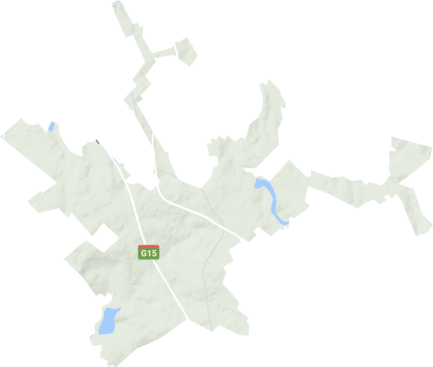 廣東省國營幸福農(nóng)場地形圖