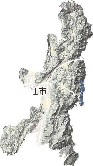 古城區地形圖