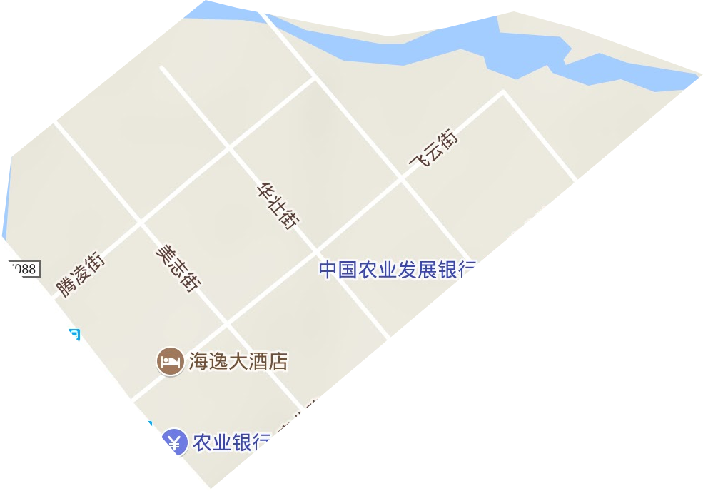 庵埠經(jīng)濟(jì)開發(fā)試驗(yàn)區(qū)地形圖