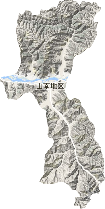 乃東區地形圖