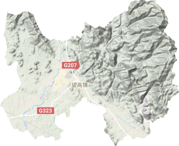 望高鎮地形圖