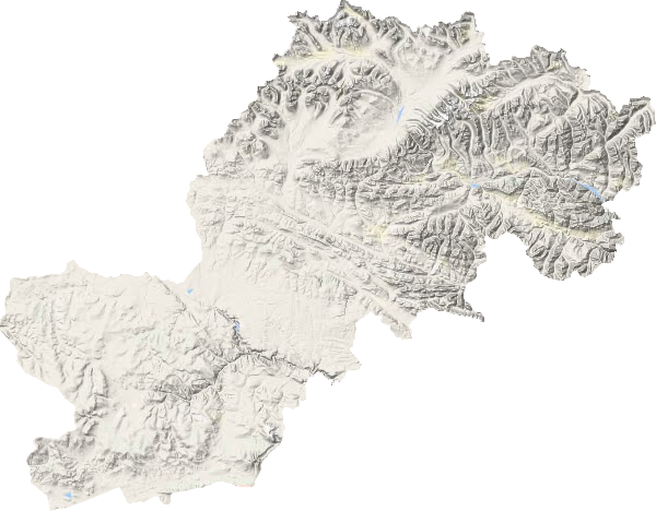 聶榮縣地形圖