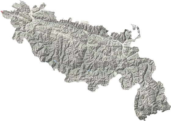 索縣地形圖