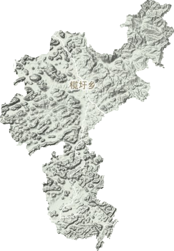 欖圩鄉(xiāng)地形圖