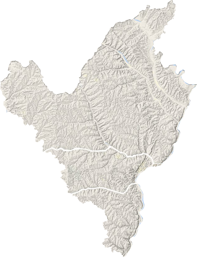 府谷縣地形圖
