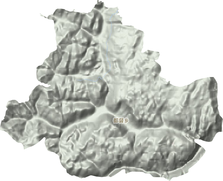 都督鄉(xiāng)地形圖