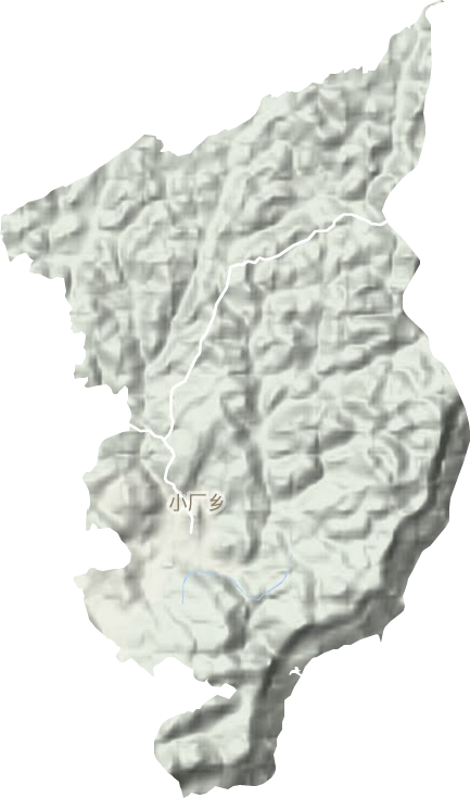 小廠鄉(xiāng)地形圖