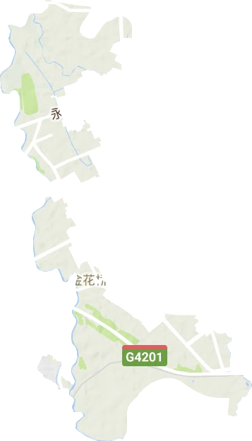 金花橋街道地形圖