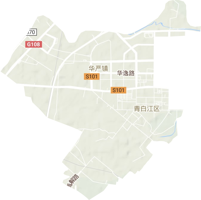 紅陽(yáng)街道地形圖