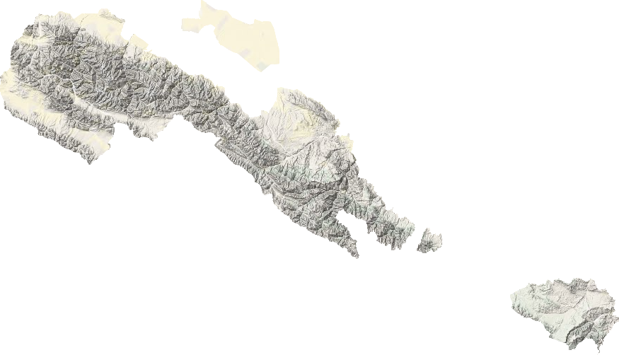 肅南裕固族自治縣地形圖