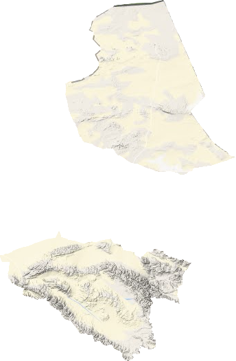 肅北蒙古族自治縣地形圖