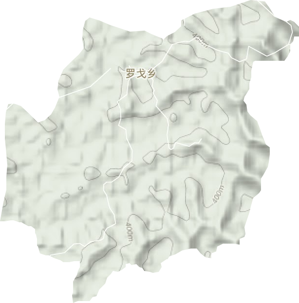 羅戈鄉地形圖