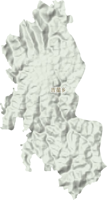 吉星鄉地形圖