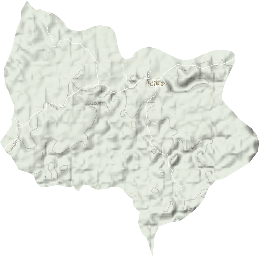 紀(jì)家鄉(xiāng)地形圖