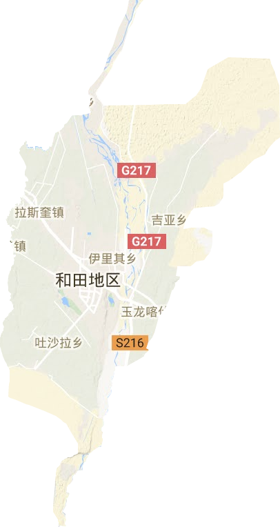 和田市地形圖