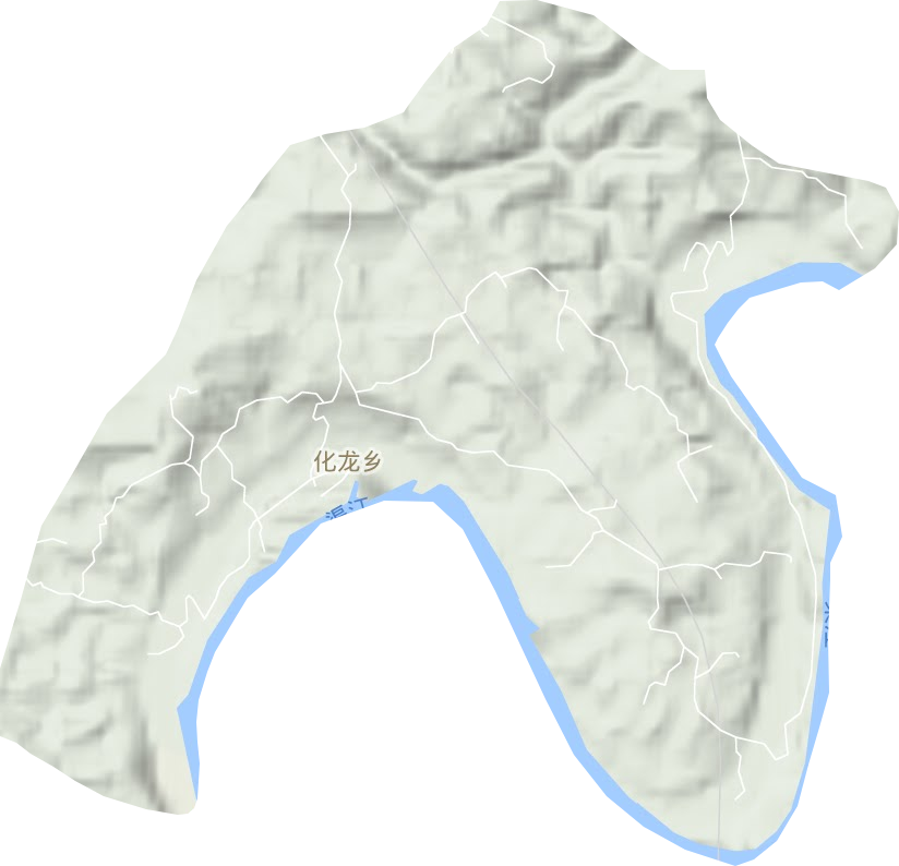 化龍鄉(xiāng)地形圖