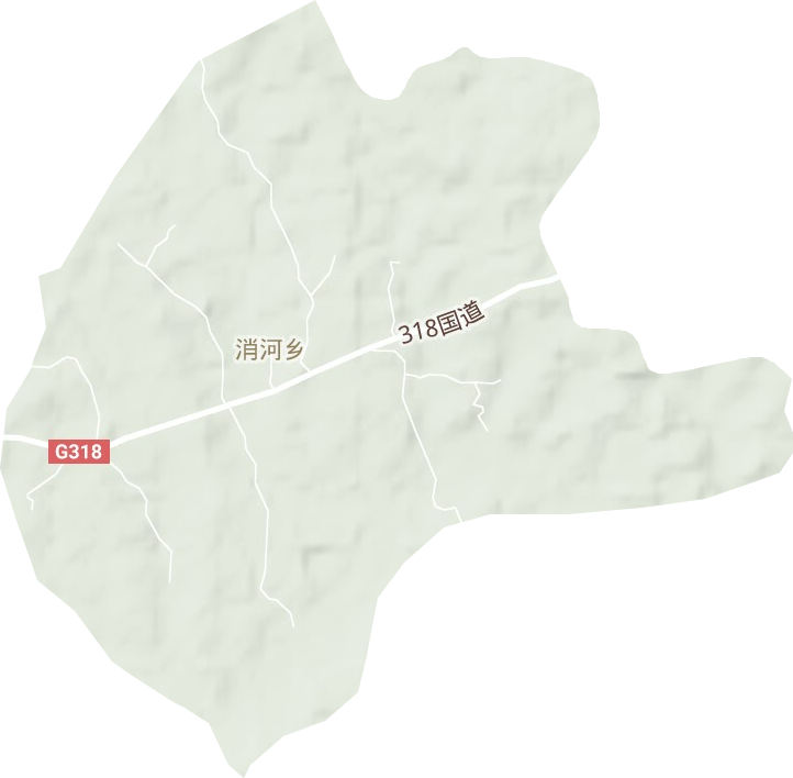 消河鄉地形圖
