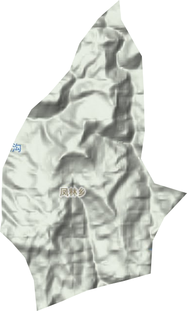 鳳林鄉(xiāng)地形圖