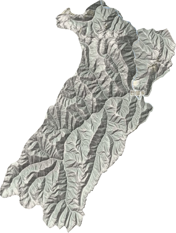日部鄉地形圖