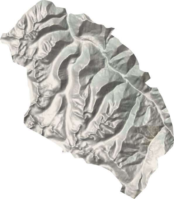 莫壩鄉(xiāng)地形圖